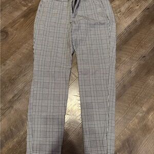 Women’s High-Waisted Plaid Pants